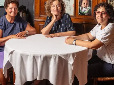 In Rome, there's a legendary Roman trattoria run by a family of women (where Sergio Leone loved to eat)